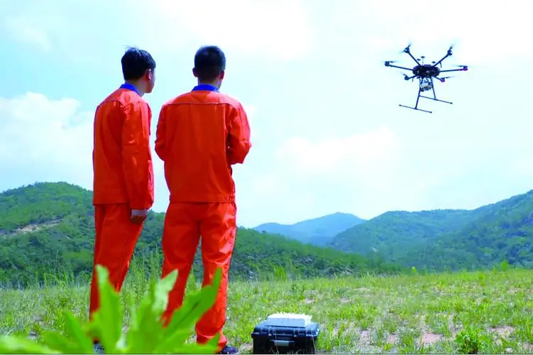 天心无人机倾斜摄影巡检拍摄